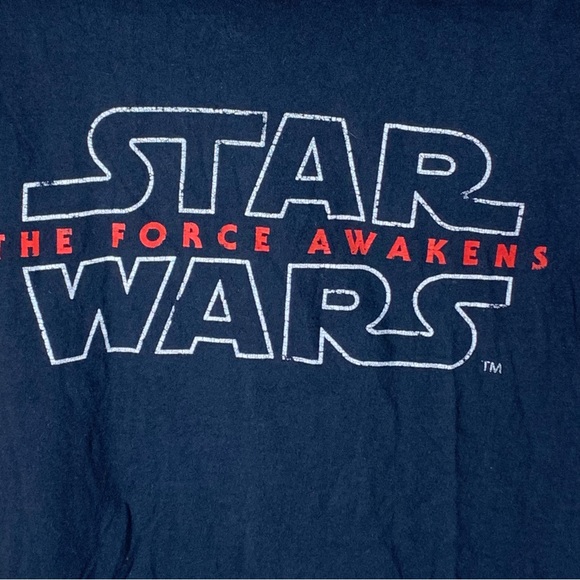 Star Wars The Force Awakens Logo Graphic T-Shirt - Picture 2 of 9